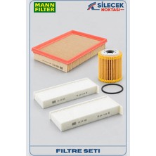 Mann Filter Mann Berlingo 1.5b.hdi 3'lü Filtre