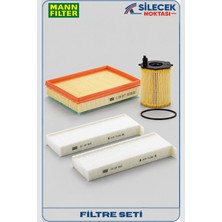 Mann Filter Mann Berlingo 1.6dizel 3'lü Filtre