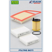 Mann Filter Mann Peugeot 208 1.6 Hdi 3'lü Filtre