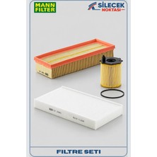 Mann Filter Mann Citroen C4 1.6 Hdi 3'lü Filtre