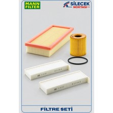 Mann Filter Mann C4 Picasso 1.6thp 3'lü Filtre