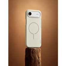 Remax Originalcolor Apple iPhone 17 Air Magsafe Uyumlu Metal Tuşlu Premium Kılıf Rmc-11 Beyaz