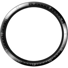 Lopard Huawei Gt2 46MM Pet Saat Ekran Koruyucu Siyah Darbe Korumalı Tam Kaplama Parlak Yüzey Ultra Ince Tasarım