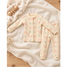 Kız Çocuk Pijama Takımı Kuzu Desenli