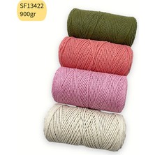 Oxford İplik Stok Fazlası 900GR Cotton Makrome Mix SF13422