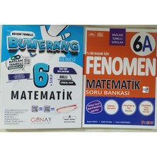 Eser 2026-2027 Günay Yayınları 6. Sınıf Bumerang Etkinlikli MATEMATIK+2026-2027 Fenomen  Yayınları  Matematik Soru Bankası