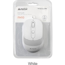 A4Tech A4 Tech FM10 USB Fstyler Beyaz Optik 1600 Dpı Mouse