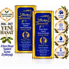 Boztepe 2026/27 2x5 LT Erken Hasat Natürel Sızma Zeytinyağı Soğuk Sıkım Filtresiz