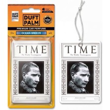 Duft Palm Ocean Breeze Mustafa Kemal Atatürk Tıme Dergisi Kapak Tasarımlı Oto Kokusu / Ip Asmalı Araç Parfümü