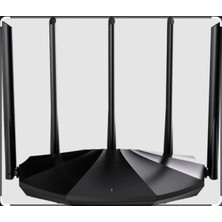 Tenda V15 AX1500 4 Port Adsl2+-Vdsl Kablosuz Fiber Modem 5 Anten