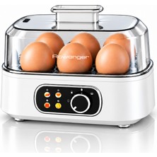 Smartegg Yumurta Haşlama Makinesi Yumurta Pişirici LED Göstergeli 4 Kıvamda Pişirme RO-06S 1 Rowenger Smartegg Yumurta Haşlama Makinesi Yumurta Pişirici LED Göstergeli 4 Kıvamda Pişirme RO-06B
