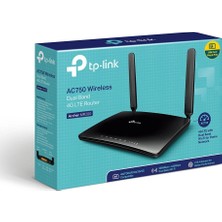 TP-Link Tp-Lınk Archer MR200, AC750, 4port, 750MBPS, Dual Band Wifi, Masaüstü, Lte Micro Sim Kart Takılabilir 3g-4g Destekli Router