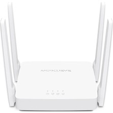 Mercusys AC10, AC1200, 3port, 1200MBPS, Dualband, Masaüstü, Megabit, Router