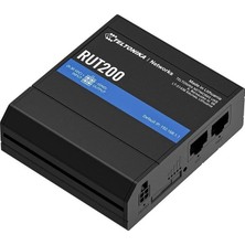 Teltonika RUT200 Esım 150MBPS 2port 1x Lan 1x Wan 1 Anten 802.11B/G/N (Wi-Fi 4) 4g Lte Indoor Esım Endüstriyel Router