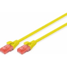 Digitus Dıgıtus 0.25METRE Cat6 Utp DK-1617-0025 Sarı Patch Kablo (10'lu Paket)