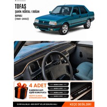 E-BİZ E-Biz Tofaş Şahin Doğan Kartal Kapaklı (1981-2002) Uyumlu Torpido Örtüsü - Siyah-Bej - TF003