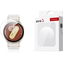 Lopard Samsung Galaxy Watch 7 44MM Pet Saat Ekran Koruyucu Şeffaf Darbe Korumalı Tam Kaplama Parlak Yüzey Ultra Ince Tasarım