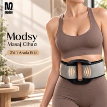 TB Modsy 8 Mod Dijital LED Ekranlı Titreşimli Vücut Masaj Aleti – Bölgesel İncelme, Rahatlama, Zayıflama, Sıkılaştırma & Masaj Kemeri Cihazı