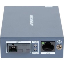 Hikvision Hıkvısıon DS-3D501T-A 10/100/1000 Sm 20KM / Fiber / Verici Medıa Converter