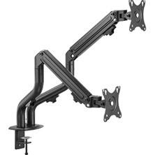 Twisted Twısted Minds 17"-32" TM-71-C012 Amortisörlü 2-Kollu Monitör Askı Aparatı