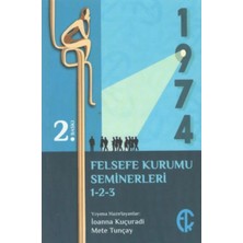 Türkiye Felsefe Kurumu Seminerleri 1-2-3