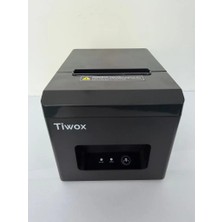 Tiwox JP-R80A, Termal, Masaüstü, Fiş Yazıcı, 200MM/S Hız, 80MM Kağıt, 203 Dpı, Otomatik Kesici, Ethernet, USB