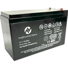 Ttec Plus Nova 12V 7A Bakımsız Kuru Akü 2kg Ups Uyumlu