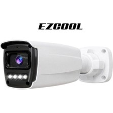 Ezcool EZ-4045IPS 5mp 3.6mm Hibrit Poe Sesli Ip Bullet Kamera