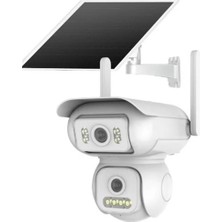Joysee S2 6mp Aor 4g 2x2.8mm Solar Iki Kamera 4ır+4led Ptz