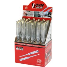 TKÇ Lüks Kontrol Kalemi - Yıldız Uç - Çelik C45 - 110-250 V