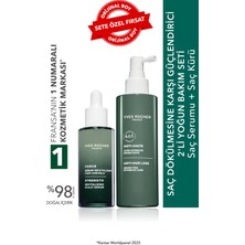 Yves Rocher Saç Dökülmesine Karşı Güçlendirici 2'li Yoğun Bakım Seti-Saç Serumu 50 ml & Saç Kürü 195 ml