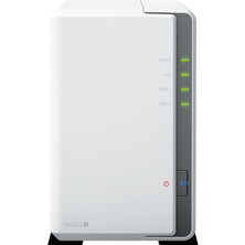 Synology 2diskli Realtek Qc-1gb Ram-Gigabit Nas Server DS223J