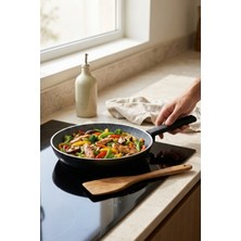 Cooker Cliff 30 cm Seramik Kaplama Tava Siyah CKR4646