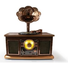 Everton RT-623 Nostalji Radyo Fm-Usb-Tf-Aux 1800MAH Retro Vibes