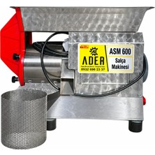 Ader ASM600 Salça Makinesi Çift Elekli