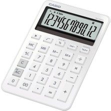 Casio MS-200DQ-WE 12 Hane Beyaz Üstü Hesap Makinesi