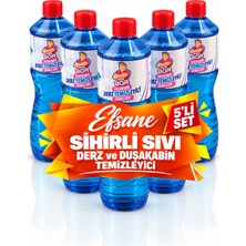 Mr. Bor Sihirli Formül Derz & Banyo Duşakabin Fayans Arası Temizleyici 5'li Set – Küf, Sararma ve Kireç Karş