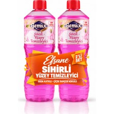 Mr. Bor Soda Katkılı Ultra Güçlü Pembe Mutfak Banyo Yüzey Temizleyici ve Yağ Sökücü Çiçek Kokulu 2'li Set