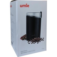Umie Umıe KB-U50 60G Kapasiteli Siyah 140W Kahve ve Baharat Öğütücü