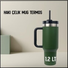 Igloo Uyguna-Yakala 1.2 Lt - Haki Çelik Mug TERMOS-ERM.179