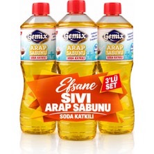 Mr. Bor Soda Katkılı Ultra Güçlü Sarı Arap Sabunu Mutfak Banyo Koltuk Halı Ahşap Yüzey Temizleyici Yağ Söküc