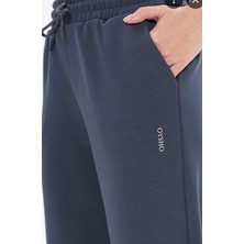 Moda Rüyası Kadın Oysho Beli Lastikli Bağcıklı Geniş Paça Rahat Kesim Günlük Eşofman Altı