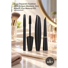 Yenilig 3 Adet Göz Makyajı Seti – Suya Dayanıklı Eyeliner, Ultra Dolgun Maskara, Göz Kalemi, Eye Makeup Kit