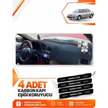 E-BİZ E-Biz Nissan Primera P11 (1996-2000) Uyumlu Torpido Koruma Koruyucu Kılıfı Halısı Örtü - Siyah - NI014