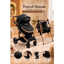 Salıncak Aparatlı Travel Sistem Bebek Arabası Taşıma Puset