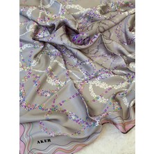 Aker AKER-9122701-372 Ipek Krep Saten Eşarp