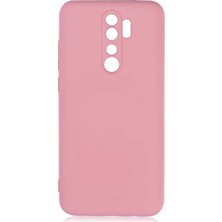 Lopard Xiaomi Redmi Note 8 Pro Telefon Kılıfı Lansman Kapak Pembe Açık Pürüzsüz Yüzey Soft Darbe Korumalı Arka Kapak Koruma