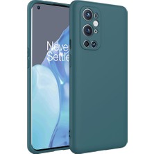 Lopard One Plus 9 Pro Telefon Kılıfı Lansman Kapak Koyu Yeşil Pürüzsüz Yüzey Soft Darbe Korumalı Arka Kapak Koruma