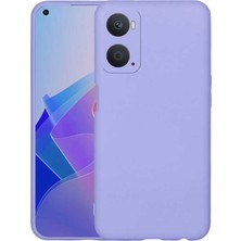 Lopard Oppo A96 4g Telefon Kılıfı Lansman Kapak Lila Pürüzsüz Yüzey Soft Darbe Korumalı Arka Kapak Koruma