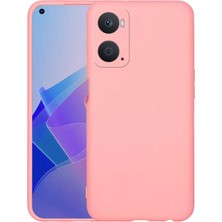 Lopard Oppo A36 Telefon Kılıfı Lansman Kapak Pembe Açık Pürüzsüz Yüzey Soft Darbe Korumalı Arka Kapak Koruma